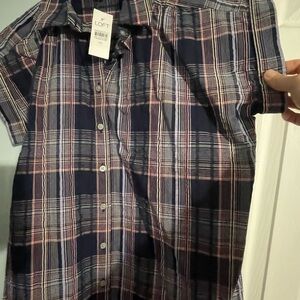 New with tags loft short sleeve button down